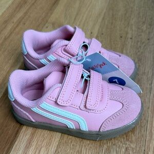 Cat & Jack Pink Sneakers with Velcro Straps